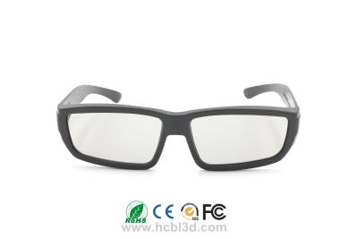 China Passive 3D Glasses Plastic Frame for big screen format for sale