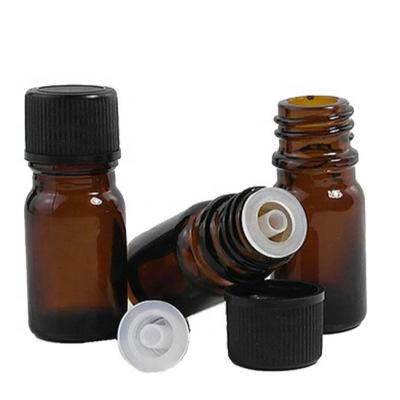 China 5ml Essential Oil Glass Pharmaceutical Amber Bottle for sale