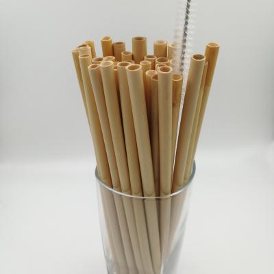 China Best Selling Viable 100% Reed Drinking Straw With Biodegradable Natural Eco Friendly Logo And Special Package for sale