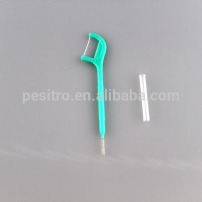 China New Design Multi Floss Plastic Toothpicks With Interdental-brush for sale