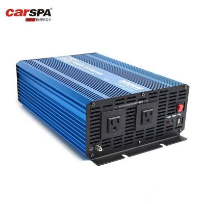 China Aluminum Alloy 12vdc/24vdc/48vdc 110v/120v/220v/230v/240v AC 2000 Watt Pure Sine Wave AC Inverter for sale