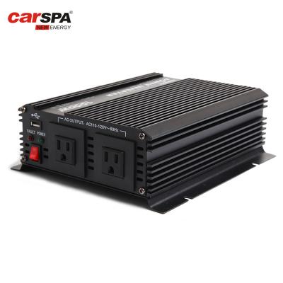 China Car Modified Sine Wave DC 12V To AC 220V 1000W Power Inverter With LCD Display for sale