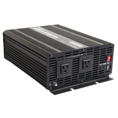 China Home Use Car Sine Wave Modified DC 24V To AC 220V 2000W Power Inverter for sale