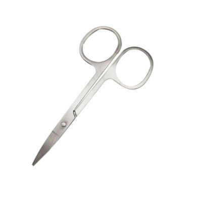 China Surgical grade stainless steel that prevents rust and staining. Silver Stainless Steel Scissors Lash Scissors Mini Scissors Love Beauty Wholesale Salon for sale