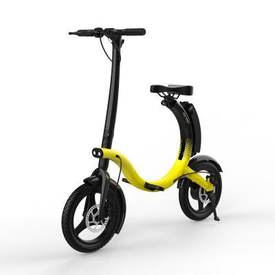 China New Fashion Design Hot Selling MINI TYPE 14 Inch Unfolding Electric Bike 350w Easy Demountable Replace Battery Lightweight e Bike for sale