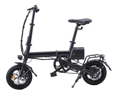 China 2020 Unisex Voyager Folding Electric Bikes With Pedals 36V Lithium Battery Removable Simplified Transport for sale