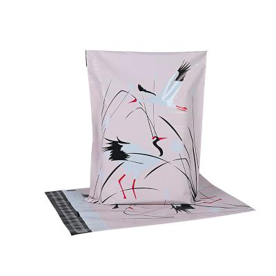 China 10*13 Strong Adhesive Inches Self-adhesive Polish Waterproof Pink Mailer Customs Post Bags Plastic Packaging Mailing Mailing Bags for sale