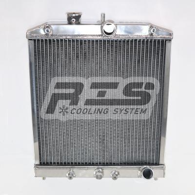 China Aluminum Alloy Radiator Cooling For Honda Civic EK3 EG8 EHR D15 B16 1992-1996 350*370*52mm 3ROW for sale