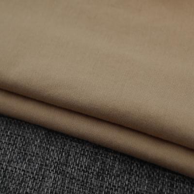 China New solid color woven fabric anti-static high quality pure cotton washed garment shirt fabric encrypted twill cotton fabric for sale