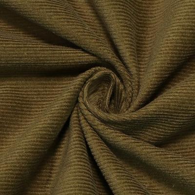 China Anti-static Wholesale Soft Fabric Hemp Corduroy Fabric Solid Color 100% Whole Cotton Fabric for sale