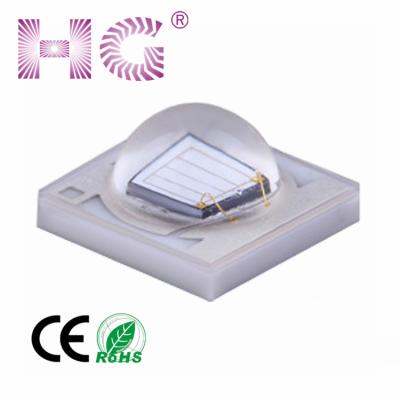 China INGAN Hot Sale SMD 3535 365-375nm China 45mil UV Led Chip 3-8lm 365nm 3535 UV Led Diode for sale