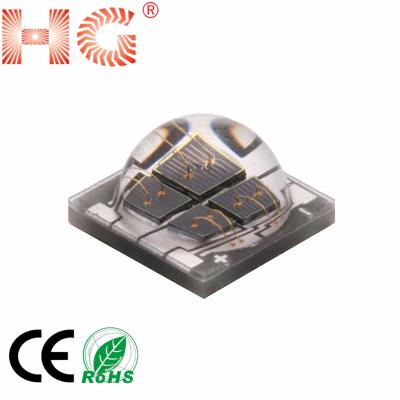 China INGAN Hot Sale 5050 4W 12w Ceramic High Power IR Led Diode 740 800 810 850 940 10000nm 4chips 5050 Ceramic High Power IR Led for sale