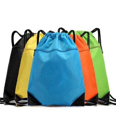 China Nylon Drawstring Travel OEM Drawstring Bag Bulk String Backpack Strap LIGHTWEIGHT Sports Storage Bag Pouch Nylon Drawstring Shopping Bags for sale