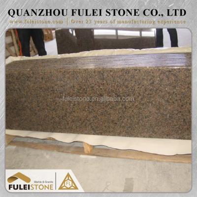 China Nice Modern Natural Polished Fantasy Tropic Brown Granite Slab Price for sale