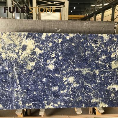 China Modern Luxury Blue Bolivia Granite Slab Price Per Square Meter for sale