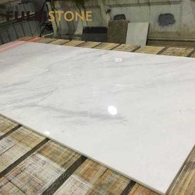 China Greece Kyknos Modern White Marble Drama White Marble Slabs for sale