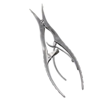 China Surgery Instruments Hawthorn Berry Reusable Orthopedic Instruments Curved Locking Forceps Curve Nose Forceps for sale