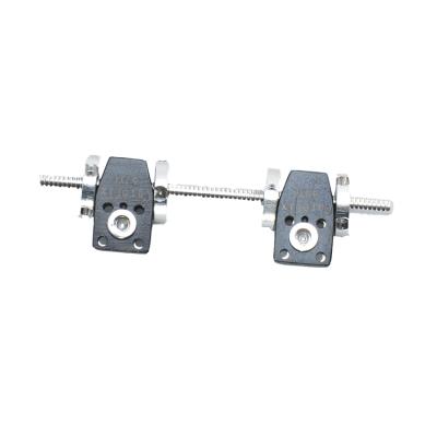 China Orthopedic Mini External Fixator /Straight Fully Threaded Fixtor Universal Hinged Minirail Fixation System for sale