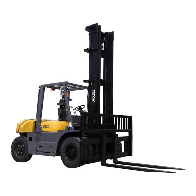 China High Efficiency 6 Ton Diesel Forklift New Forklift Affordable Diesel Hydraulic Forklift With Attachment Manufacturer Direct Sale for sale