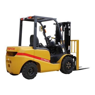 China High efficiency 2023 newest design high quality diesel forklifts and latest 3 ton forklift with ISUZU engine four wheel vehicle made in China for sale