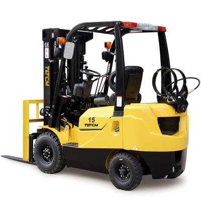 China Building Material Shops 1.5 Ton 1.8 Ton 2 Ton Gasoline Forklift LPG Forklift With CE Certification With NISSAN Engine for sale