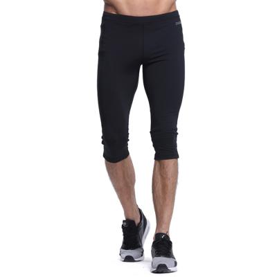 China Breathable Active Tummy Control Cable Capri Gaiters Sporty Track Pants For Men for sale