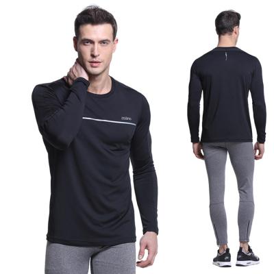 China New Mens Workout Design Sports Full Sleeve QUICK DRY Gym Custom T-Shirts Use Logo T Shirt for sale