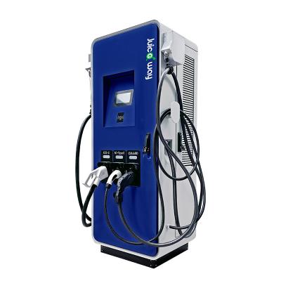 China Commercial Level 3 Electric Vehicle Charging Station EV Fast Places 182kW CCS2 CHAdeMO DC Charger China Manufacturers For Electric Car for sale