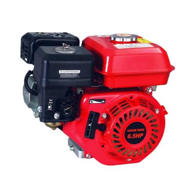 China 6.5HP air-cooled gasoline engine for universal use, yellow color gasoline engine for sale