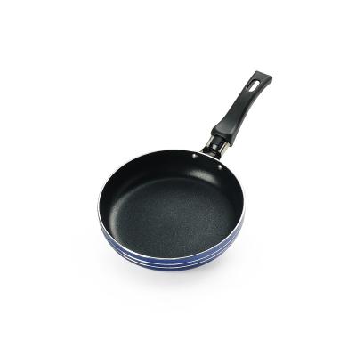 China Modern Aluminum Cooker Kitchen Cooking Scrambled Eggs Non Stick Mini Frying Pan for sale