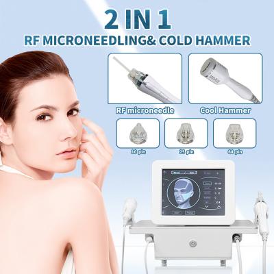 China Bruch-Microneedle 2 in 1 mit kalter Hammer-Maschine für Akne Acar-Abbau-Ausdehnung Mark Removal zu verkaufen