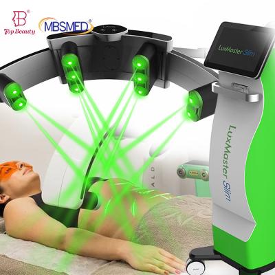 중국 10pcs Lipo Slimming Machine With 10D Emerald Laser Fat Reduce Equipment 판매용