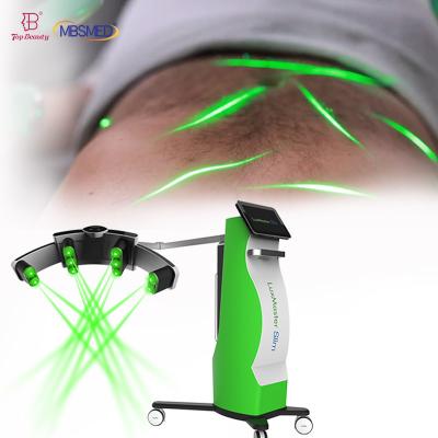 중국 10D Cold Laser Therapy Machine Green Diode Light Emerald Laser Liposuction Lypolysis Master Machine 판매용