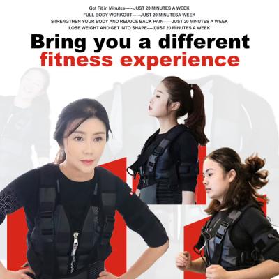 China Wireless Ems Training Suit Electric Muscle Stimulator Workout Suit Smart Ems Fitness Gym Ems Training Suit for sale