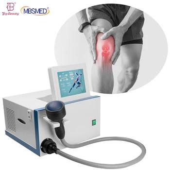 China Focused shockwave  Pain Treatment Eswt Shock Wave Dual Handles Focused Shockwave Machine for sale