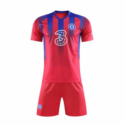 China Quick Dry Hot Wear Custom Sublimation Printing Football Soccer Jersey for sale