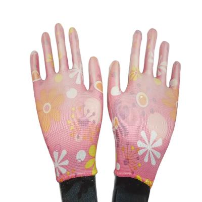 China Simply Wholesale High Quality Flowers Printed Accessories Hands Man Gloves For Gardening Work Gloves for sale