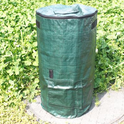 China Simple Probiotic Fermentation Leaf Bag Garden Organic Fertilizer Bag Compost Gardening Deciduous Bucket for sale