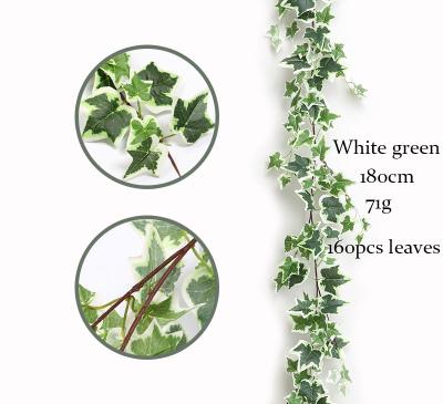 China Party Artificial Ivy - Vines Leaves Vines Twigs Silk Leaves Garland String in Green for Jungle Decor Indoor/Outdoor Wedding for sale