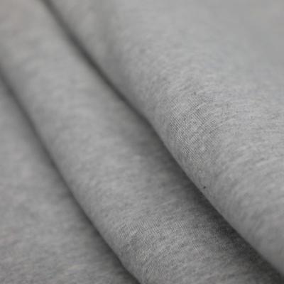 China Moisture-Absorbent 97%cotton+3%Spendex wide 145cm rib fabric stretchable ribbed jersey fabric weft rib knit fabric for sale