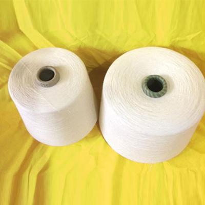 China Sustainable Unconventional functional blended yarn recycled plain polyester combed cotton blended yarn for sale