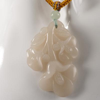 China Other Natural Agate Engraved Buddha Jade Gold Jade Pendant Filled Pendant for sale