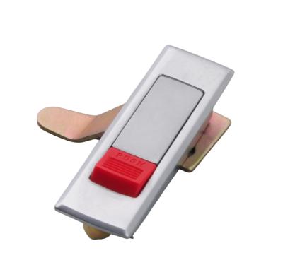 China Cabinets Engineering Car Door Red Plane Lock Ms603 Push Button Door Cabinet Lock / Flat Panel Lock for sale