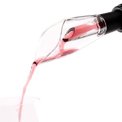 China wine aerator & 2023 New Product Ideas Wine Pourer Solid Acrylic Red Wine Aerator Pourer Decanter for sale