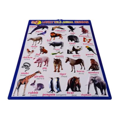 China 3D Embossed Traffic Tools Knowing 3D Embossed PVC Wall Chart With Custom Factory Price Trading Cards for sale