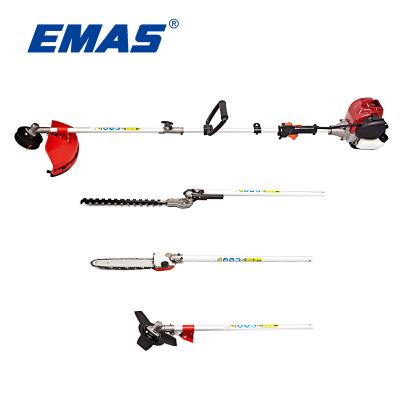 China 2-Stroke Emas 26cc/33cc/43cc/52cc Multifunctional Gasoline Brush Cutter For Chinese Grass Trimmer for sale