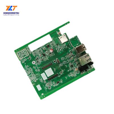 China Groene zonnepanelen PCBA FR4 PCB Min. Hole Size 0.2mm Box Build Surface Finishing FR4 Printed Circuit Board Te koop