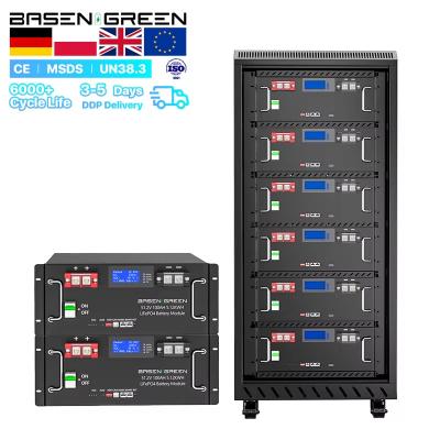 China 6Kwh 10Kwh 15Kwh 20Kwh 25Kwh 12v 24v 48v 51.2v 50Ah 100Ah 150Ah 200Ah 280Ah 300Ah 400Ah 500Ah Bateria de lítio Lifepo4 à venda