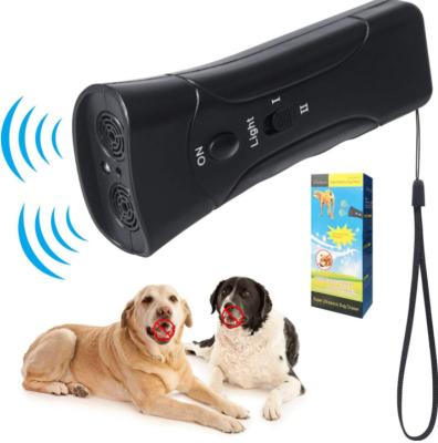 China Hot Selling Sonic Repellent Handheld Anti Barking Device Safety Dog Train Anti Barking Controls Silent Dog Trainer Devices for sale