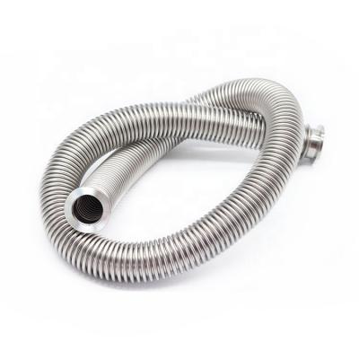 China Flexible Vacuum Connection KF Flange Stainless Steel Vacuum Bellows Hose for sale